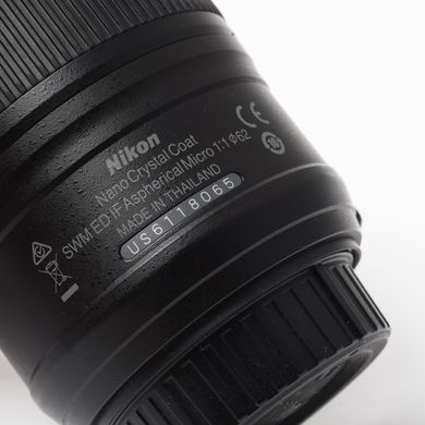 Об'єктив Nikon 60mm f/2.8G AF-S Micro-Nikkor