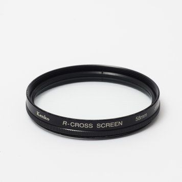 Фільтр 58мм Kenko R-cross screen Japan