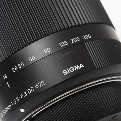 Об'єктив Sigma 18-300mm f/3/5-6.3 DC OS HSM Contemporary для Nikon